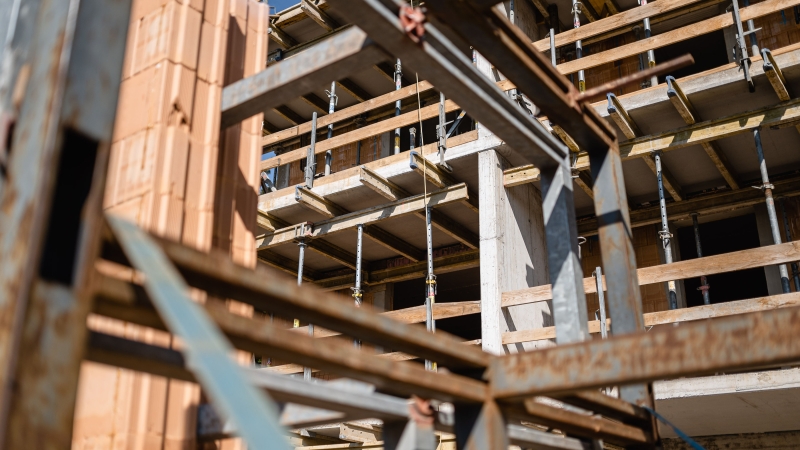 Hochbau-Baustelle Held & Francke