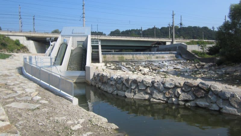 Kleinwasserkraftwerk Ramsbachwehr